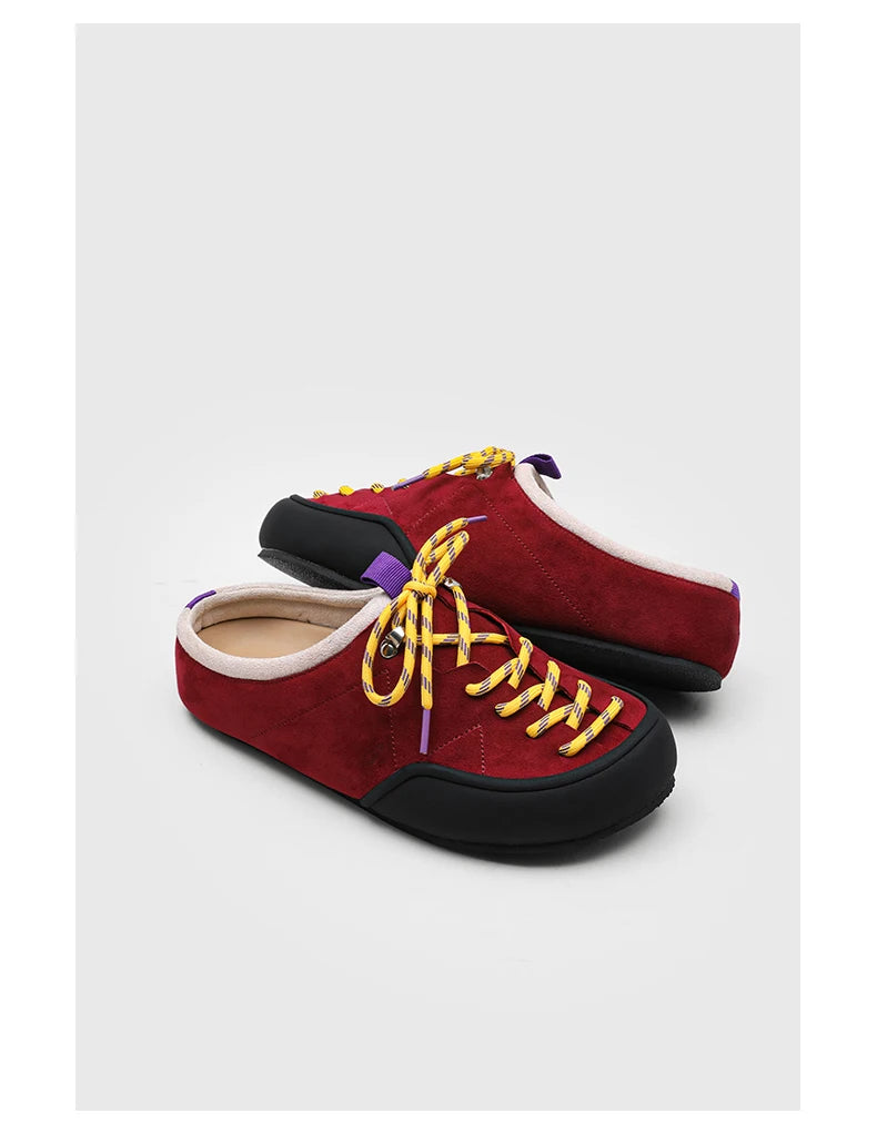 Men's Suede Sandals | Retro Stylish Slingback Walking Shoes