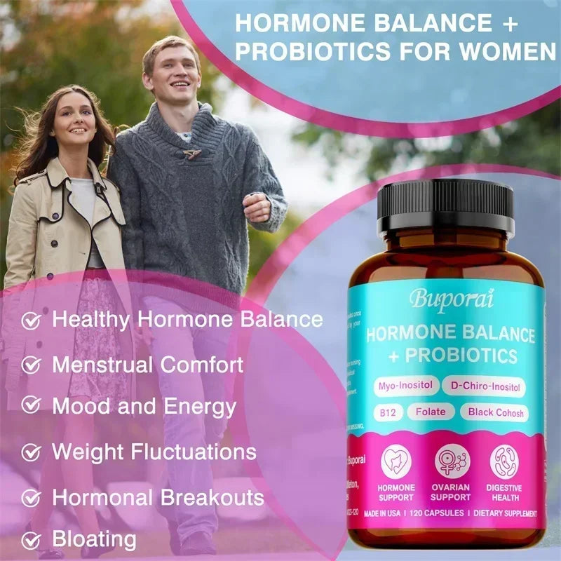Hormone Balance + Probiotics | Supports Women’s Health & Ovarian Function