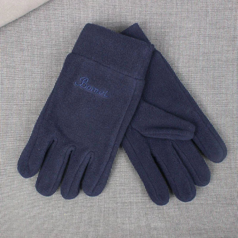 Winter Thick Warm Gloves — Windproof Full Finger Sports Gloves, Thermal Cashmere Blend Knit Gloves for Outdoor Running, Cycling, Skiing & Daily Wear