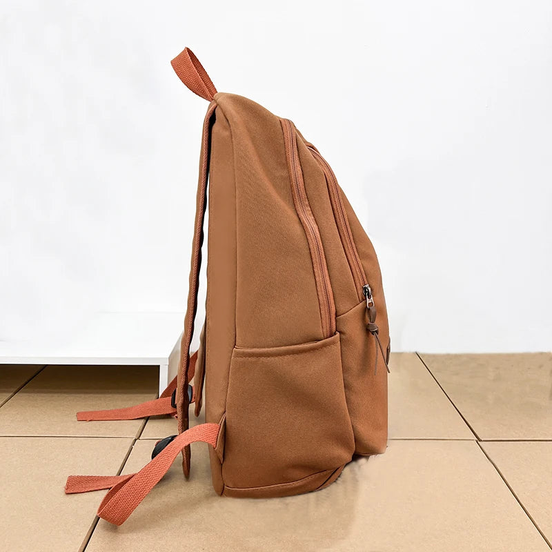 Stylish Denim Backpack for Students | Unisex Travel Bag