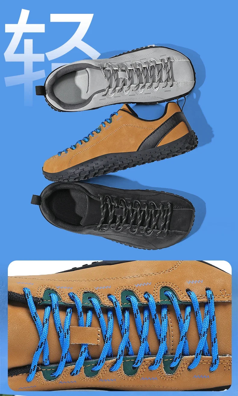 Breathable Mesh Zero Drop Wide Toe Sneakers | Unisex Comfort Shoes