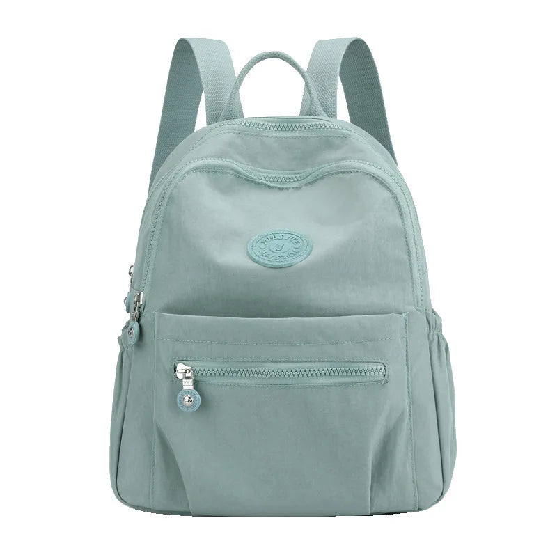 Women's Nylon Oxford Backpack | Stylish Small Rucksack
