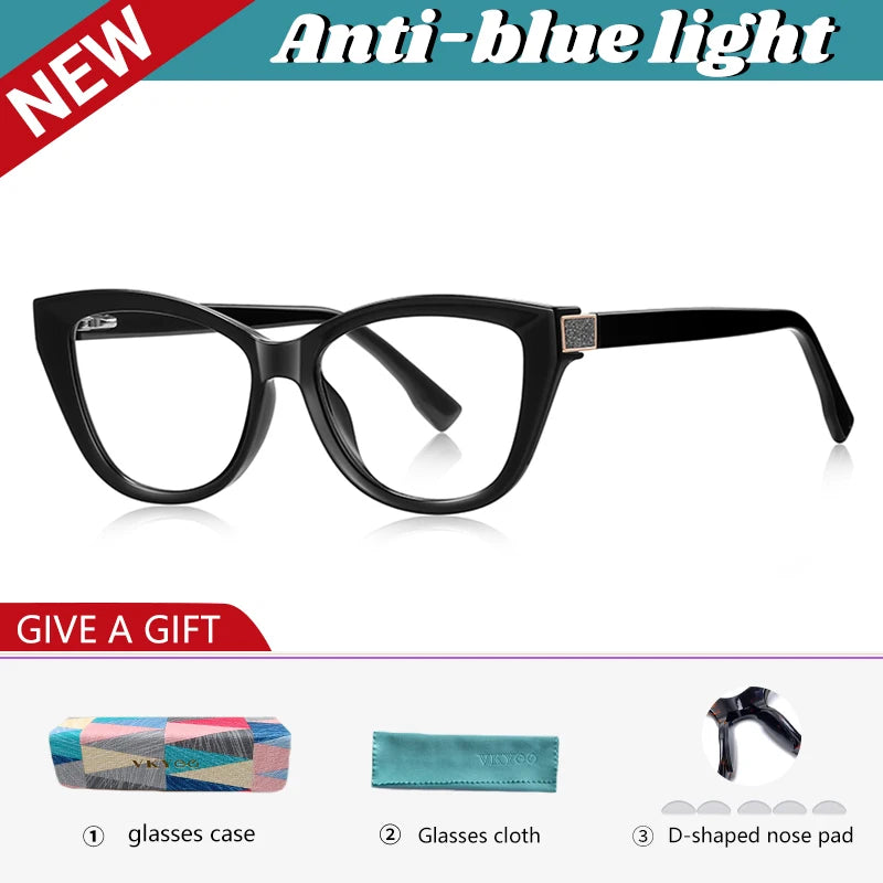 Stylish Cat's Eye Women's Anti-Blue Light Reading Glasses