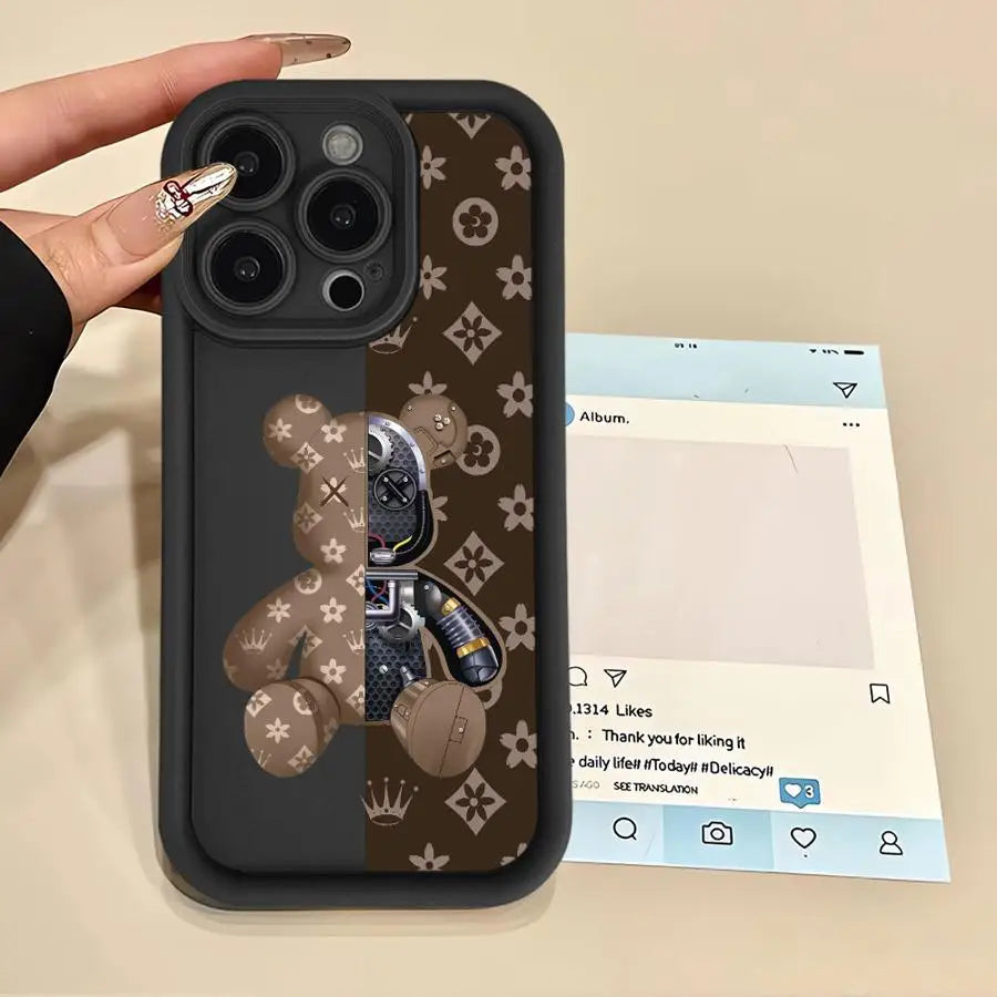 Cute TPU Soft Phone Case for iPhone | Fashionable and Protective