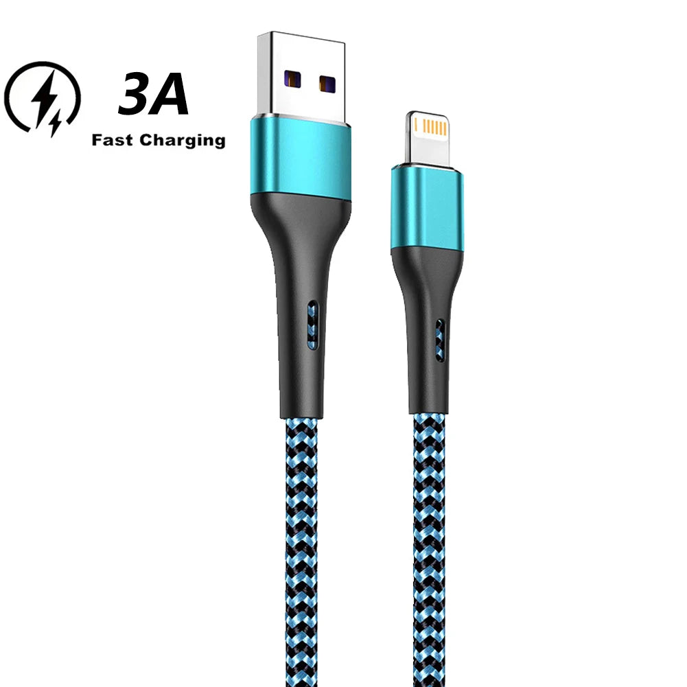 3A USB Fast Charging Cable | Compatible with iPhone & iPad Devices