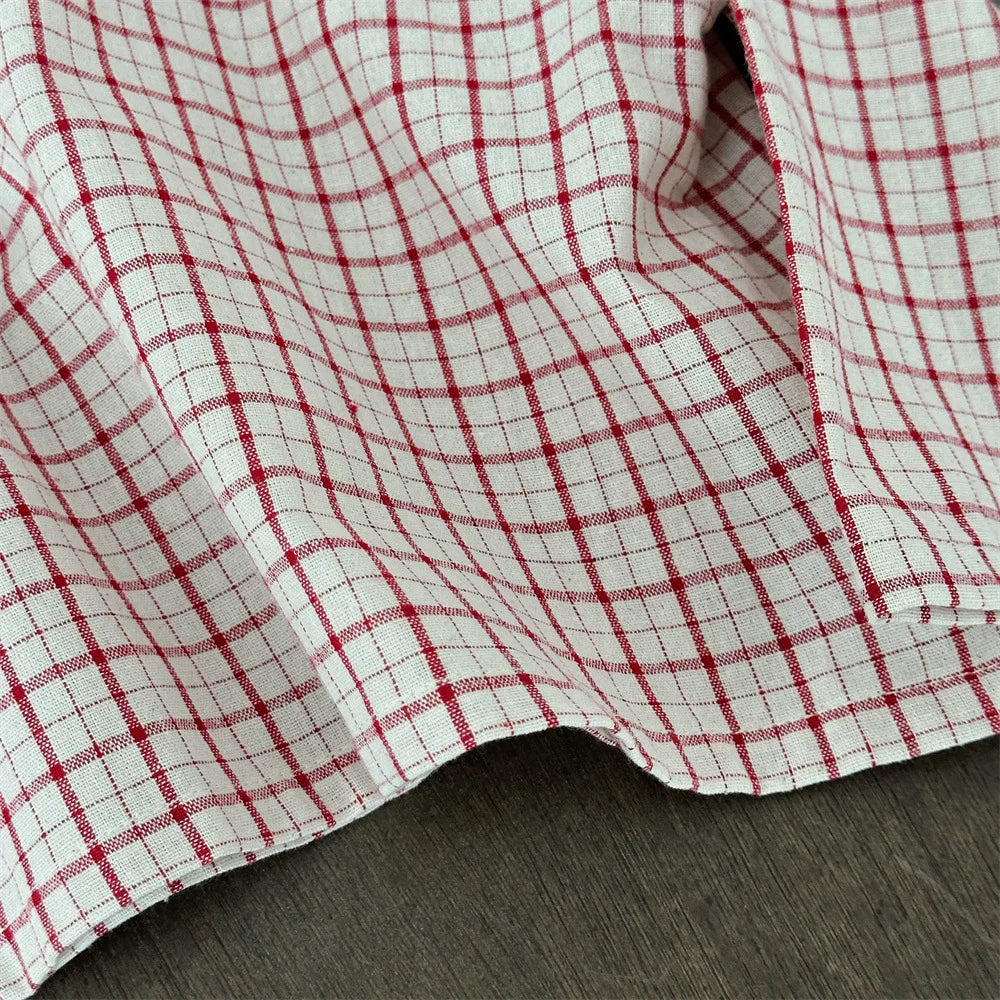 Cotton Baby Girls' Long Sleeve Plaid Blouse | Cute & Comfy Toddler Top