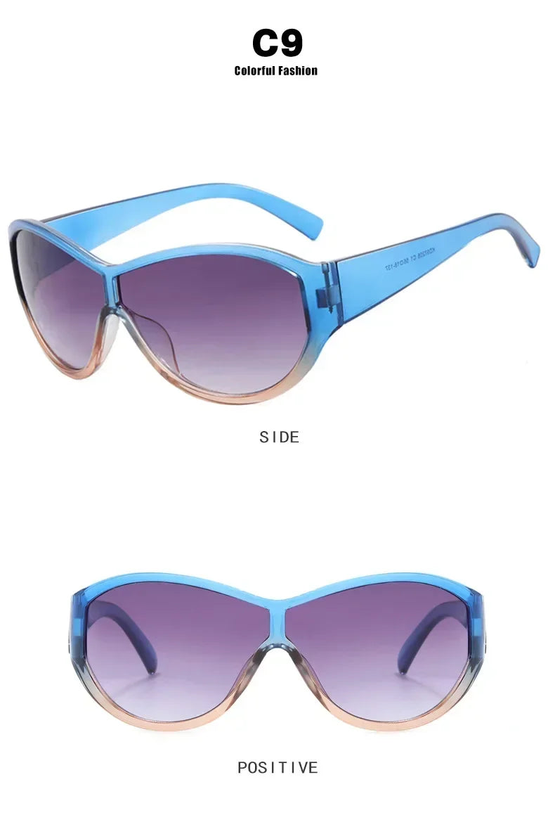 Stylish Retro Y2K Sunglasses | Windproof Fashion Eyewear