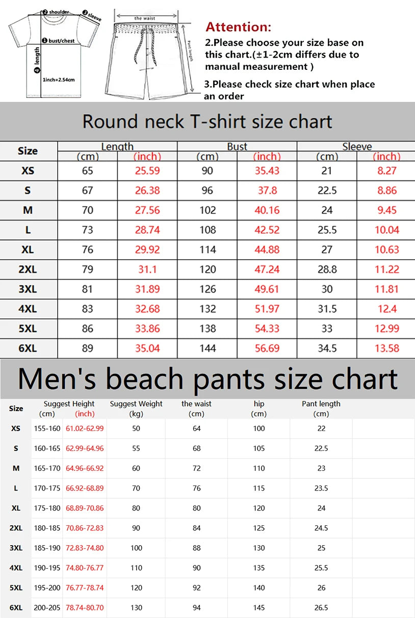 Men's Short-Sleeved Suit | Casual 3D Printed Summer Streetwear