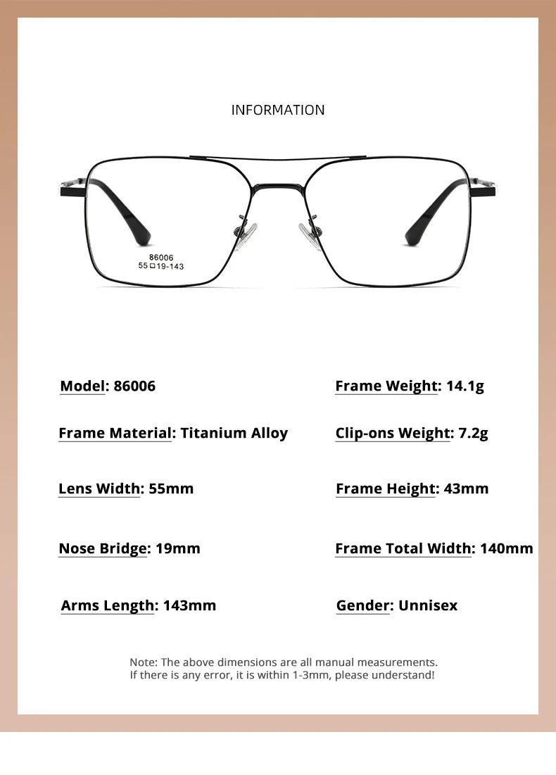 Men's Classic Polarized Clip-On Sunglasses | Retro Pilot Shades 2026