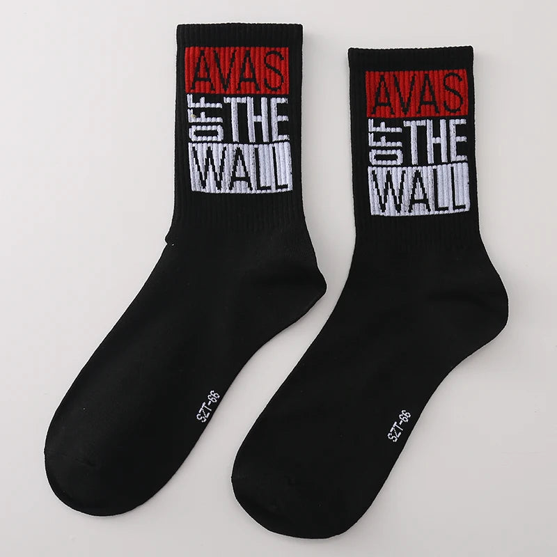 Trendy Unisex Cartoon Cotton Crew Socks | Comfort Meets Style