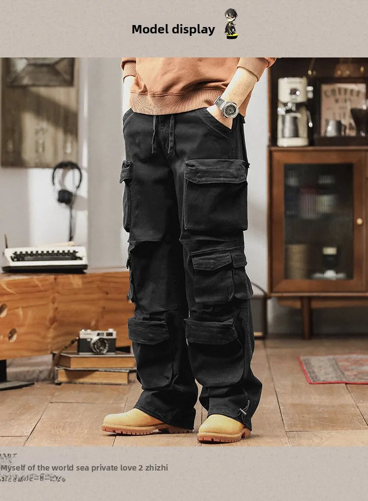 Versatile Men's Cargo Jogger Pants for Outdoor Adventures