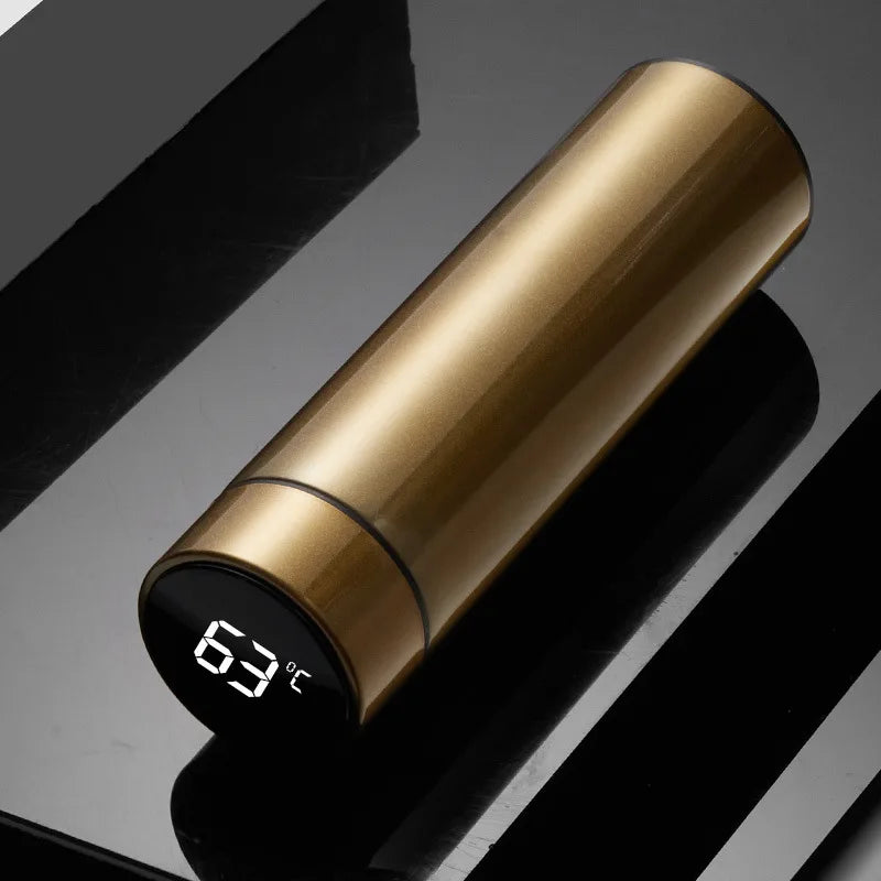 500ML Smart Insulated Water Bottle with Temperature Display