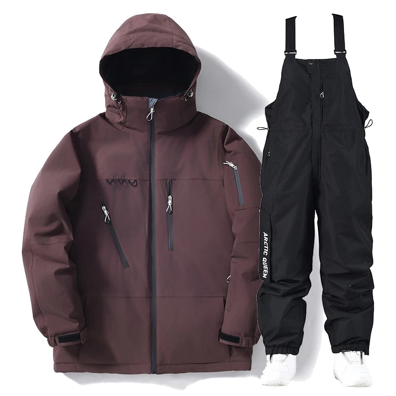 Unisex Winter Ski Clothing Set | Warm & Durable Ski Suit