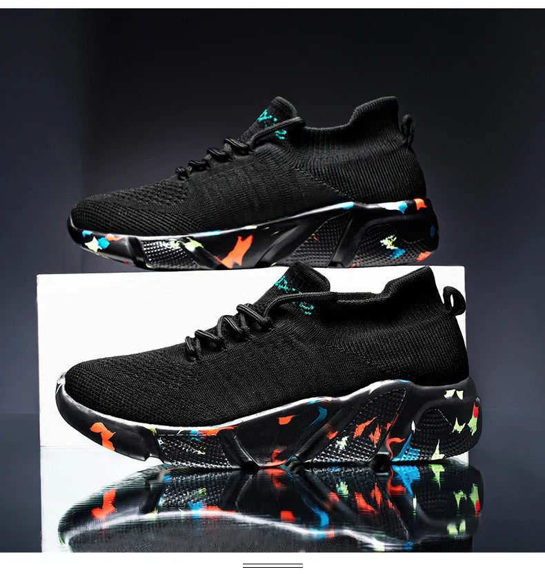 Men's Breathable Sneakers | Comfortable Casual Walking Shoes