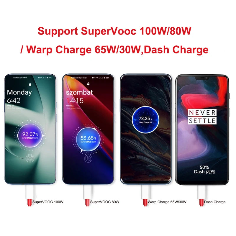 100W USB Type-C Fast Charge Cable | Ultra-Fast Charging Solution