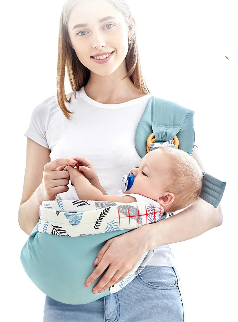 Cotton Wrap Sling Baby Carries Newborn Safety Ring Kerchief Baby Carrier Comfortable Infant Kangaroo Bag