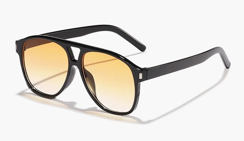 Luxury Big Frame Pilot Sunglasses | Trendy UV400 Shades