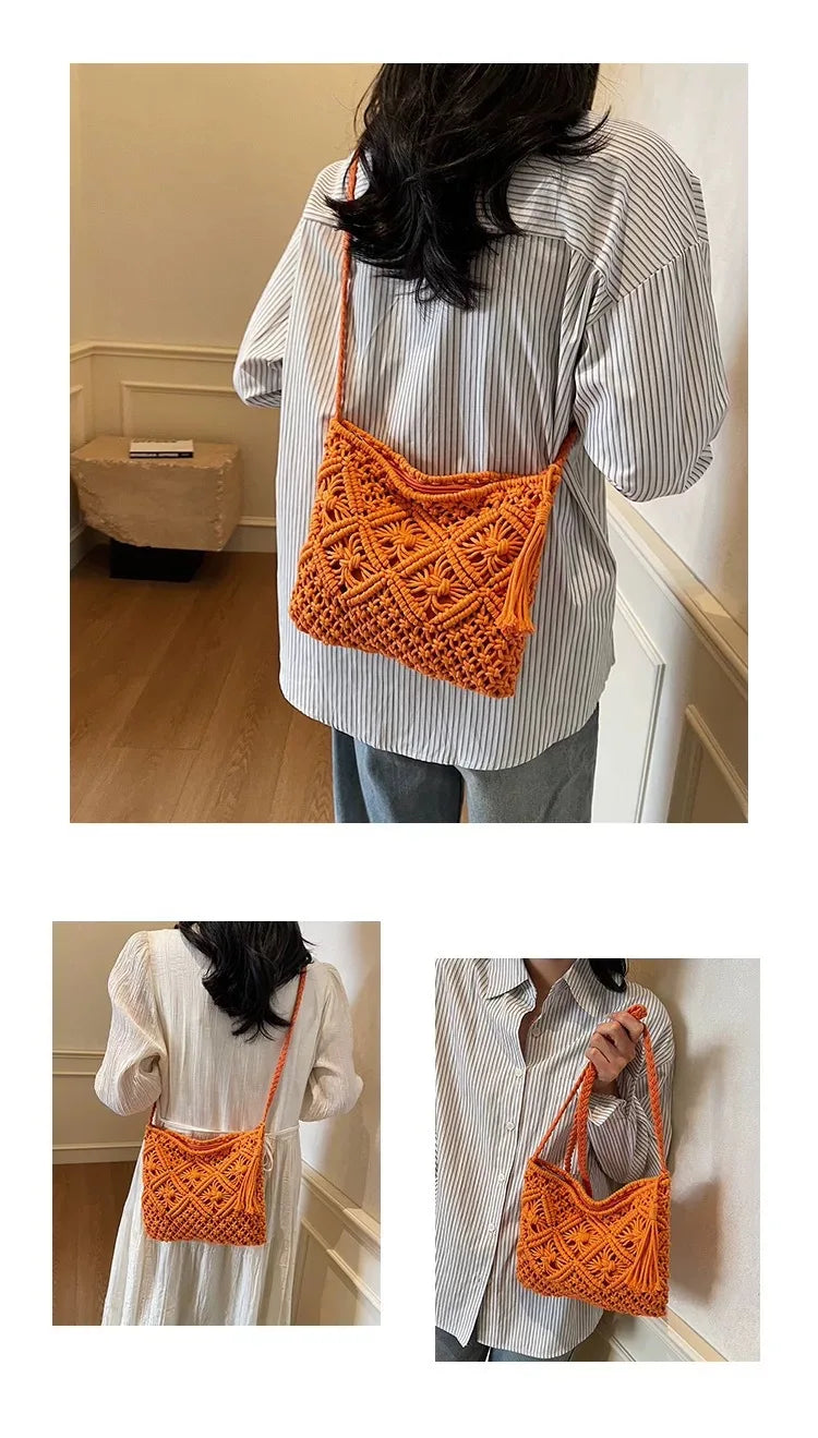 Eco-Friendly Bohemian Beach Backpack | Versatile Travel Bag