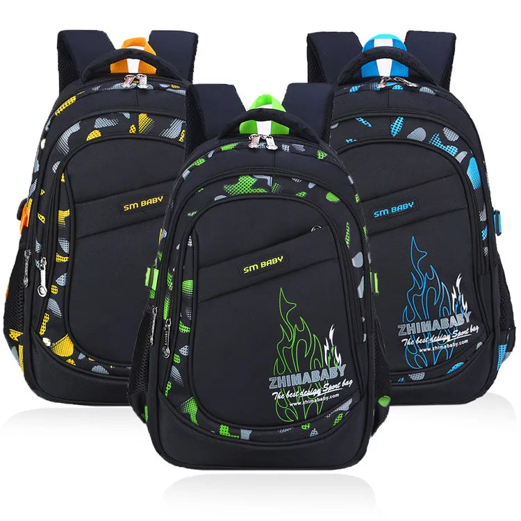 Waterproof Lightweight School Backpack for Kids | Large Capacity