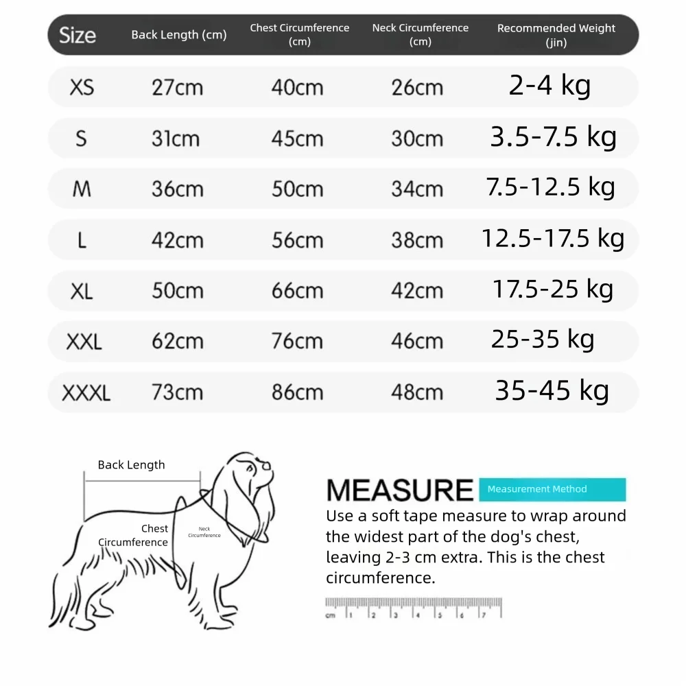 Comfortable Long-Sleeved Dog Jumpsuit | Soft Anti-Shedding Pajamas