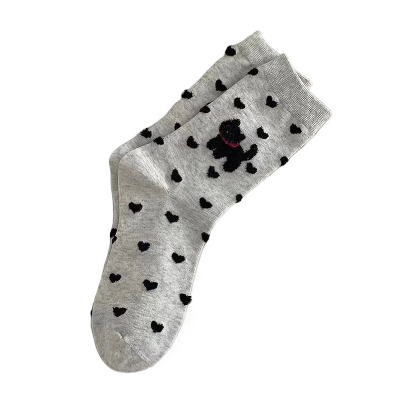 Calcetines de animales de gato de dibujos animados lindos Kawaii para mujer | Cómodos y con estilo