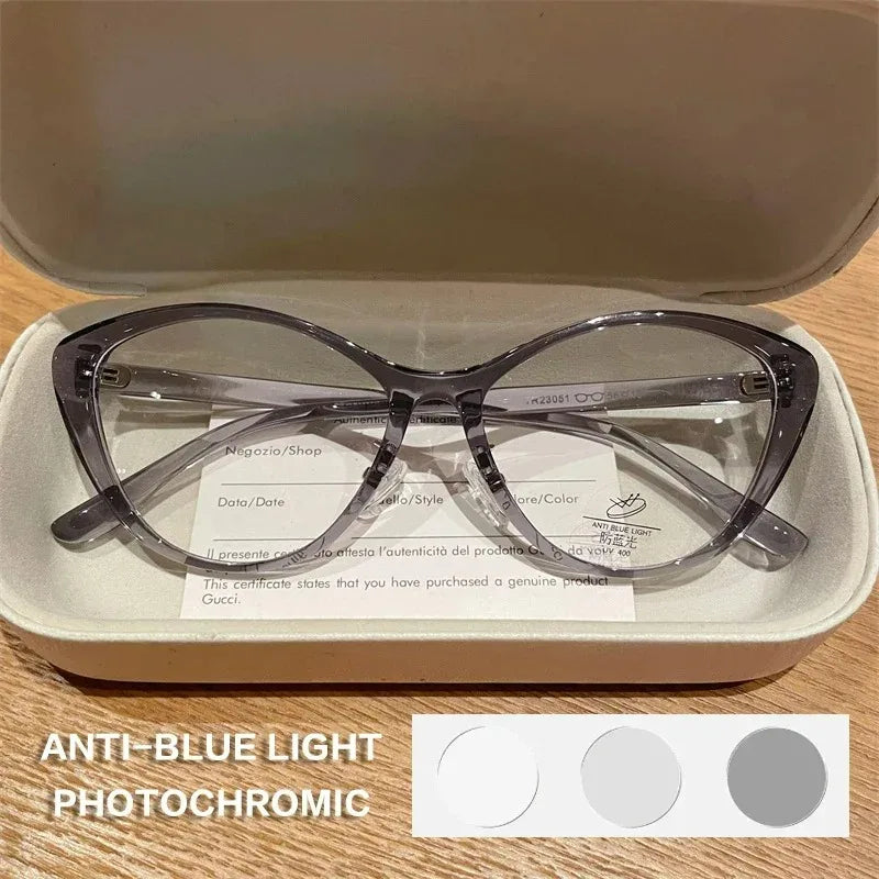 Trendy Cat Eye Reading Glasses for Women | Stylish Anti Blue Light Eyewear