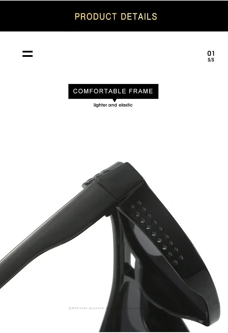 Classic Steampunk Style Sunglasses | Retro Square Sunglasses