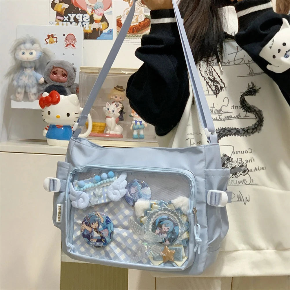 Cute Clear Kawaii Ita Bag | Stylish Crossbody Shoulder Bag