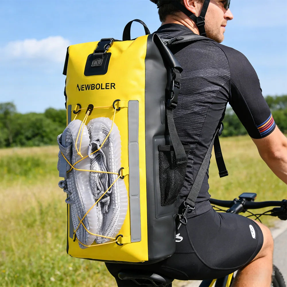 Waterproof Kayak Dry Bag | Large Swimming Backpack for Adventure