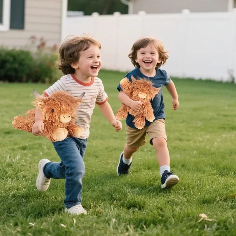 Cute Highland Cow Plush Toy | Super Soft Cuddle Buddy