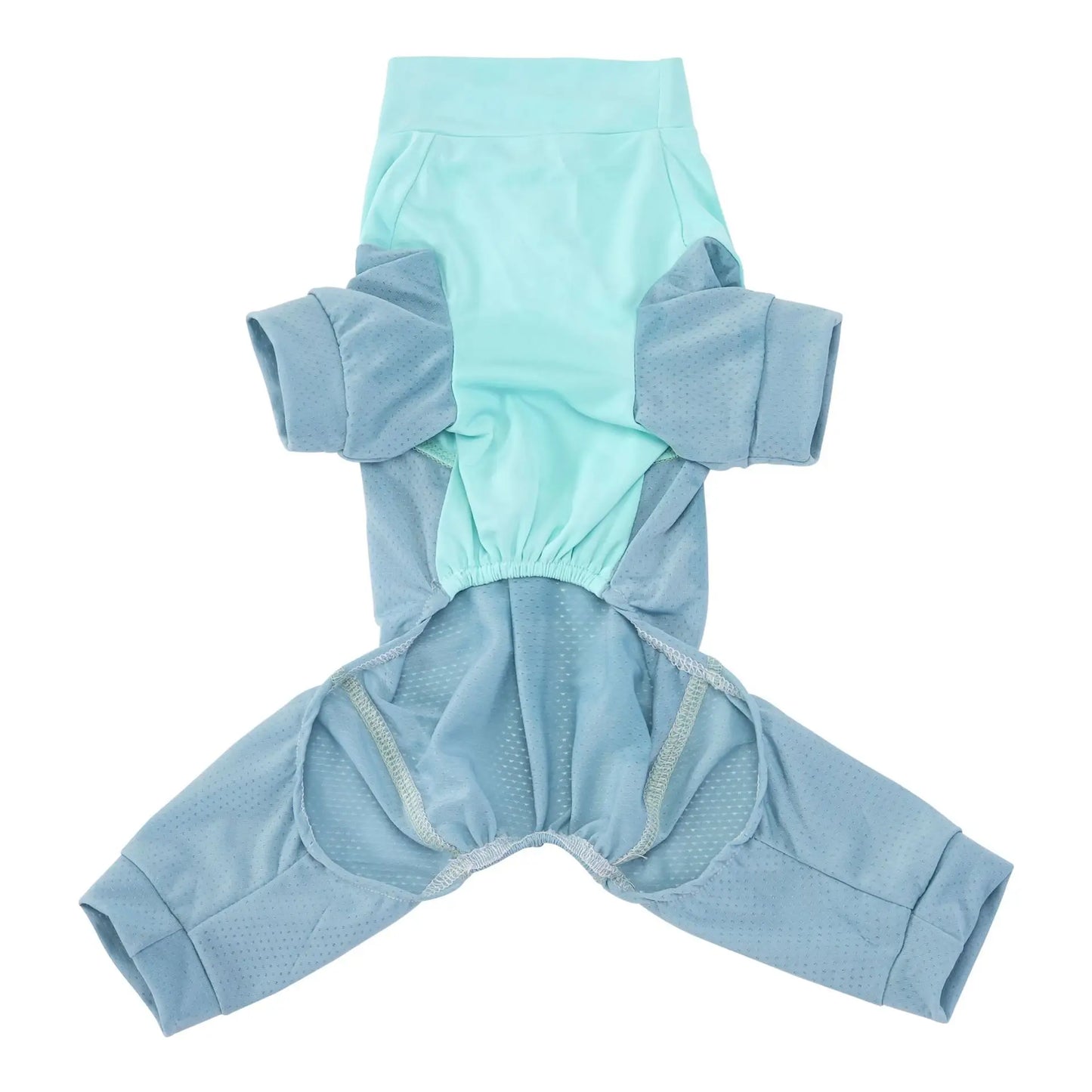 Ultra Lightweight Ice Silk Dog Jumpsuit | Breathable Full Body Pajamas