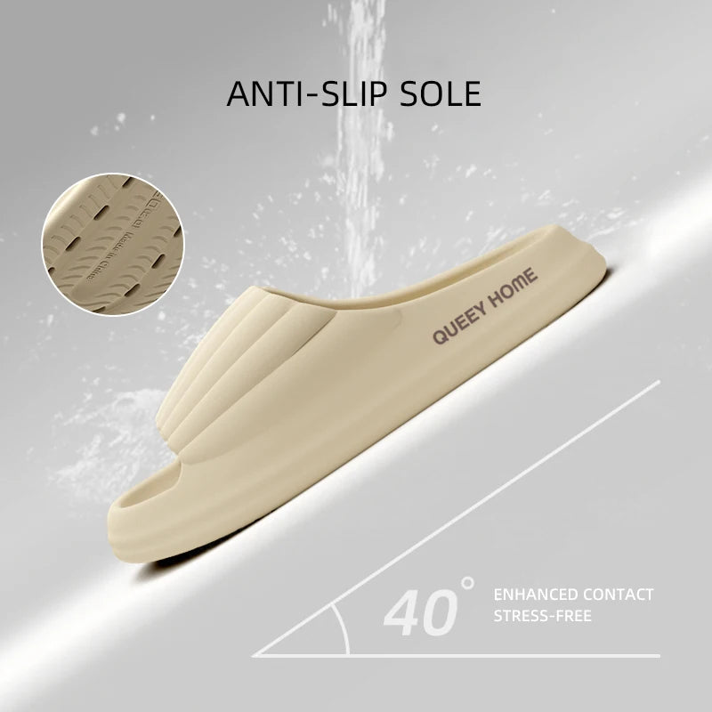 Stylish Women's Thick Sole Slippers | Cloud-Like Comfort