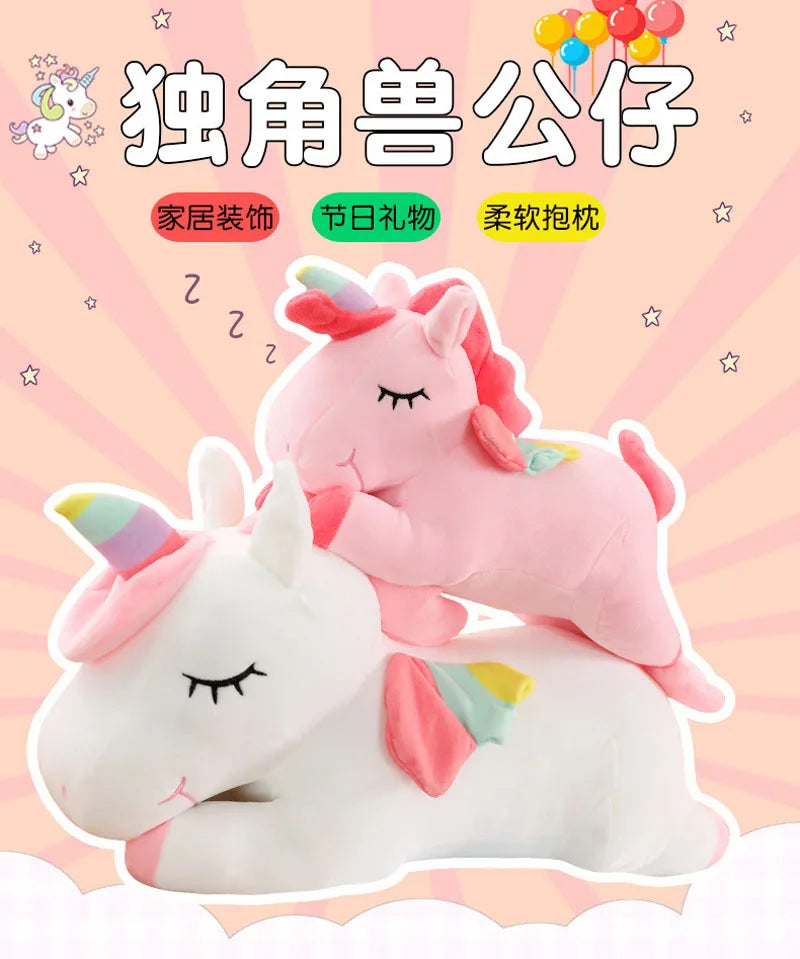 Kawaii Giant Unicorn Plush Toy | Soft Stuffed Animal for Kids