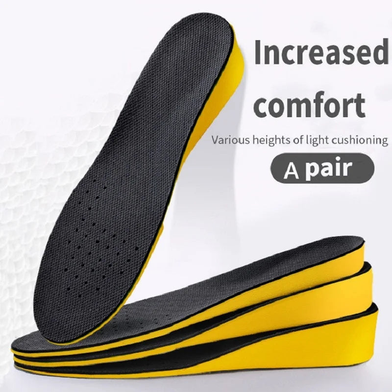Height Increase Insoles for Men & Women | Shock Absorbent & Breathable