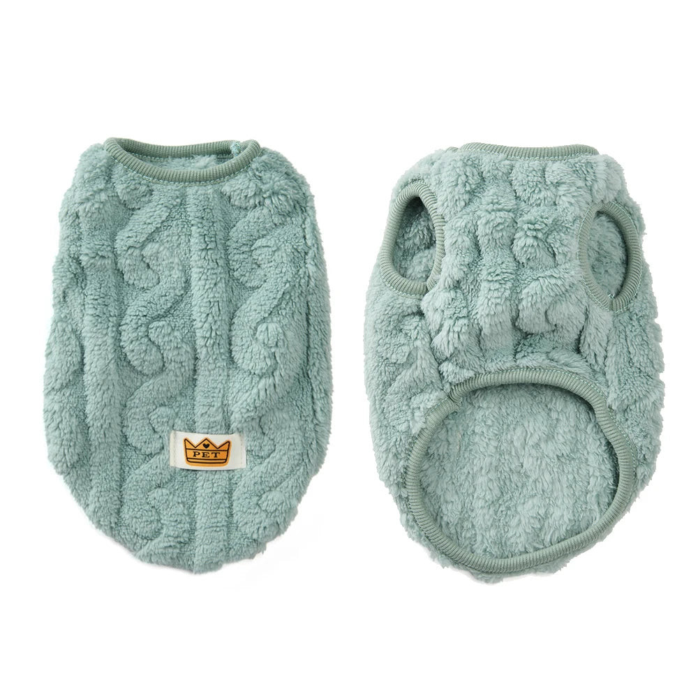 Chaleco Suéter de Lana Cálido para Mascotas Pequeñas | Ropa Acogedora