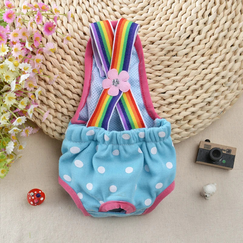Denim Dog Shorts for Small & Medium Dogs | Stylish Pet Underwear