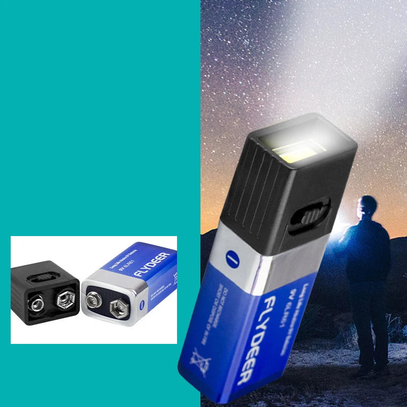 Mini luz LED de llavero | Linterna compacta y portátil para exteriores