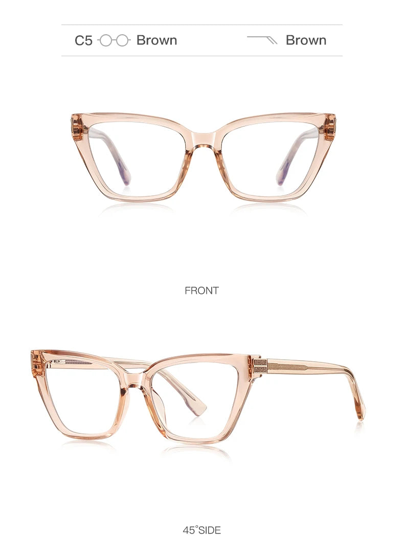 Chic Cat Eye Anti-Blue Light Reading Glasses for Women