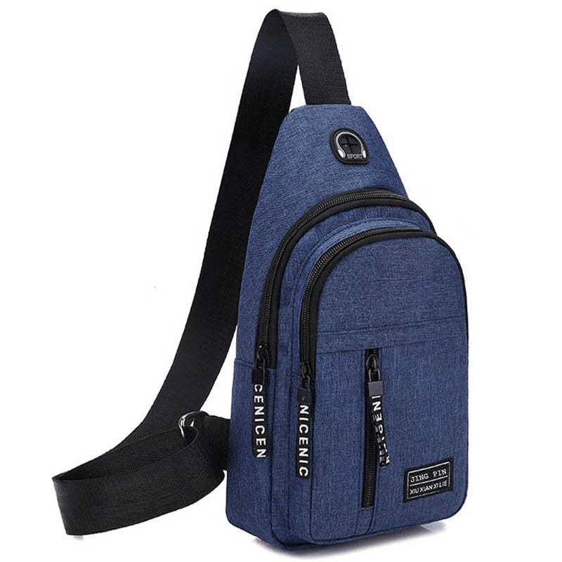 Men's Multifunctional Crossbody Chest Bag | Travel Sling Backpack
