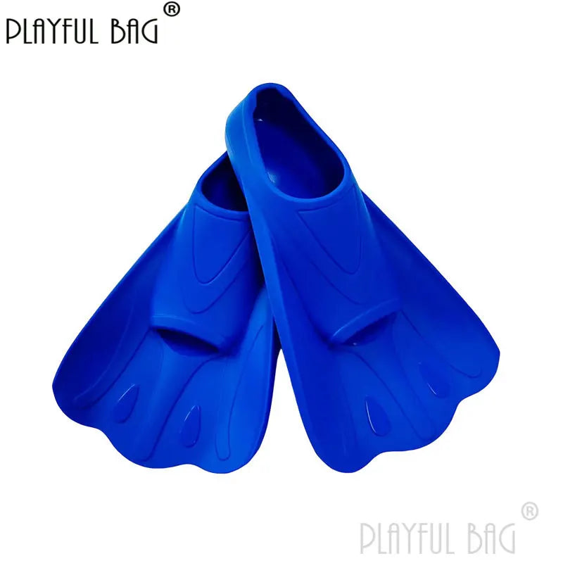 Colorful Silicone Swimming Short Fins | Perfect for All Ages