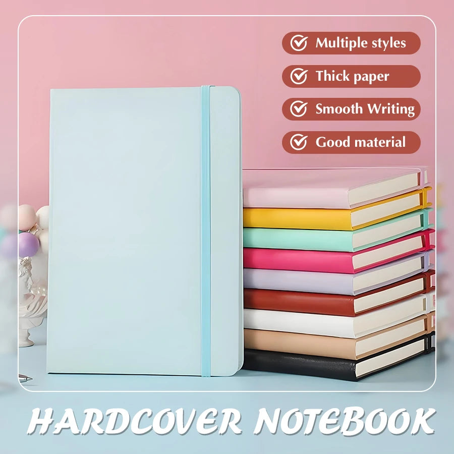 Premium A5 PU Notebook | 200 Pages for Students & Professionals