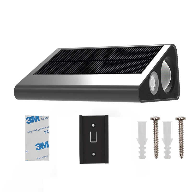 Luz Solar de Escalera con Inducción Corporal | Mejora la Seguridad Exterior