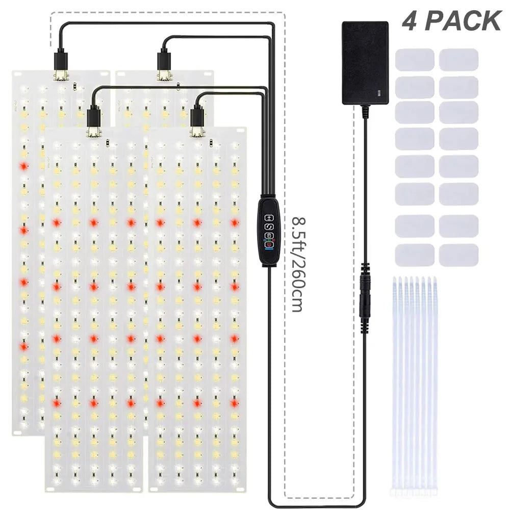 Full Spectrum LED Grow Light | 20W Dimmable Indoor Plant Lamp