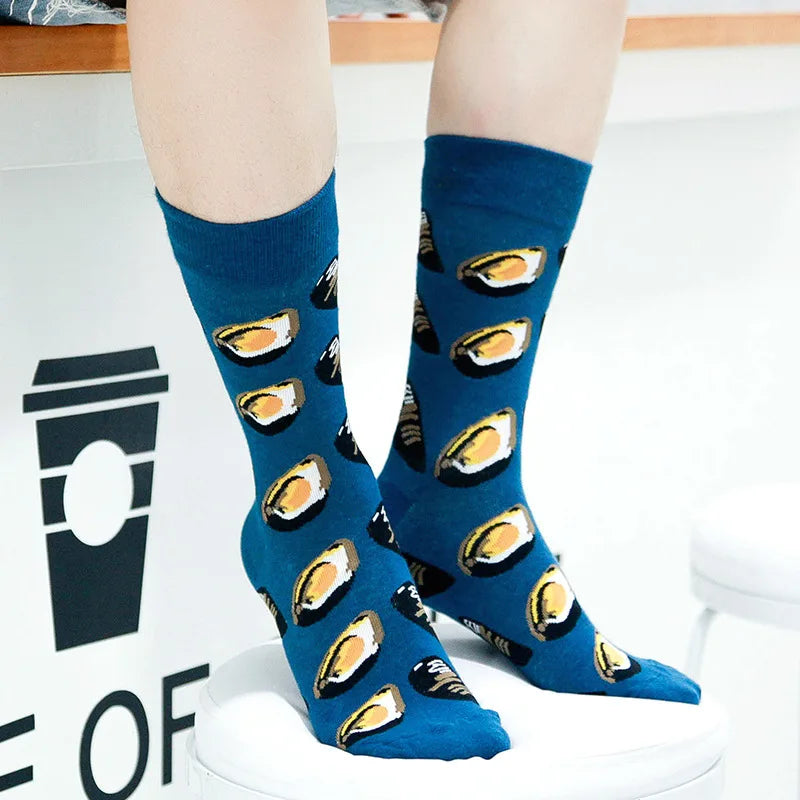 Unisex Combed Cotton Hip Hop Socks | Trendy & Fun Fashion