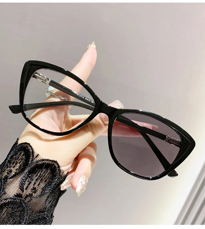 High Definition Anti Blue Light Cat Eye Glasses | Stylish Eye Protection