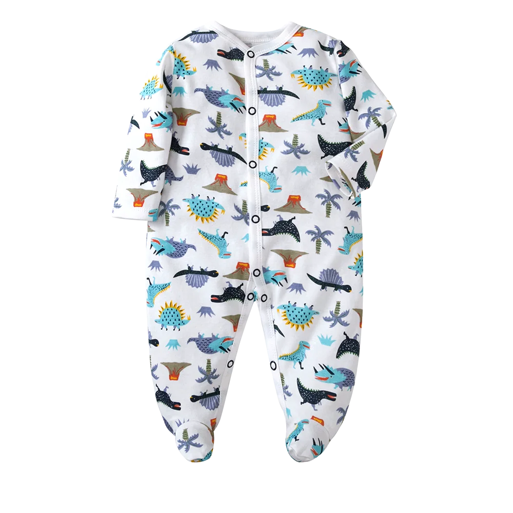 Unisex Baby Long Sleeve Cotton Bodysuit | Soft & Stylish Infant Clothing