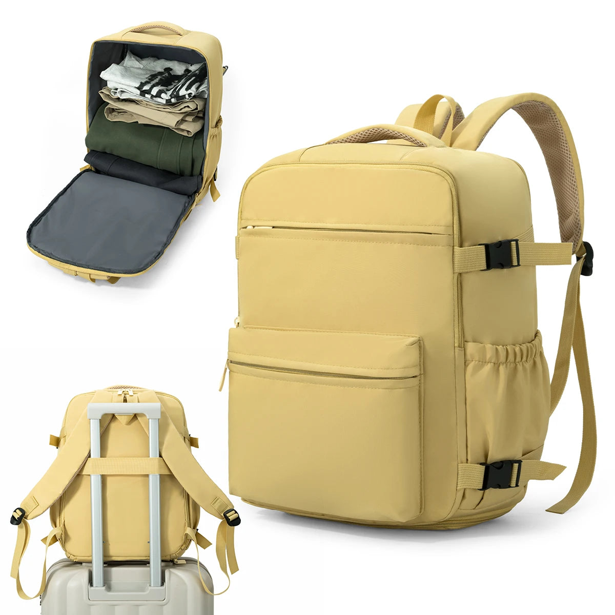 Spacious Travel Backpack | Lightweight and Versatile Luggage
