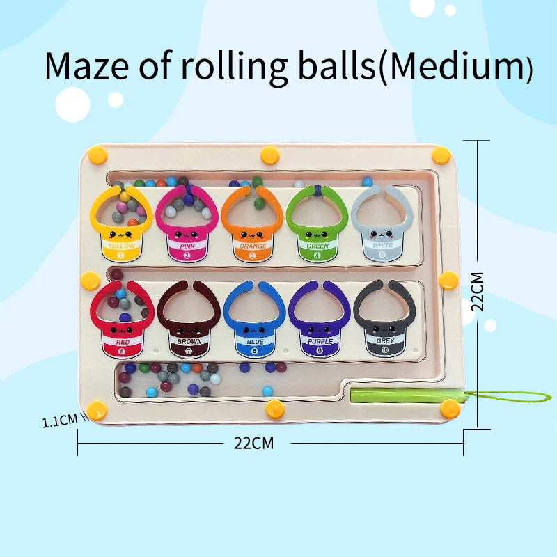 Children's Magnetic Maze Walking Ball | Fun Early Learning Game