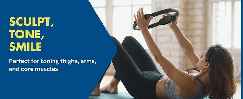 Pilates Fitness Ring for Strength & Flexibility | Home Workout Tool