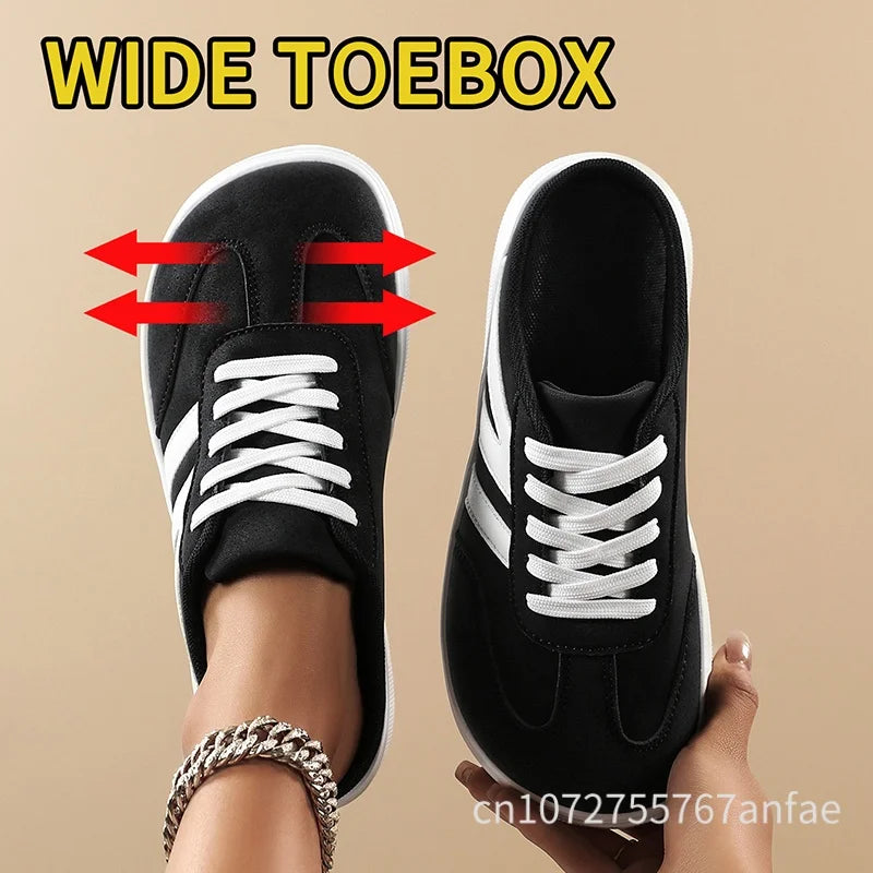 Women's Comfortable Wide Toe Slippers | Versatile Lightweight Sneakers